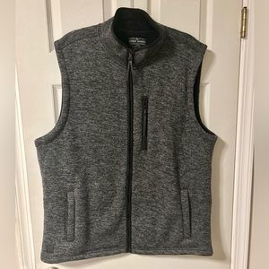 CODY JAMES FLEECE MENS VEST GRAY JACKET